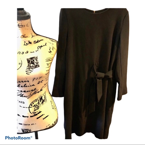 Rachel Roy Black Knee Length Dress Size 12 - Picture 2 of 4